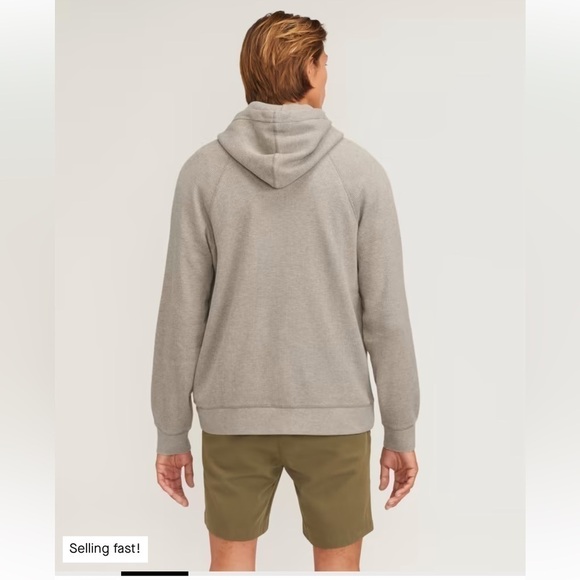 Everlane The Waffle-Knit Hoodie size L light yellow color - Picture 2 of 9